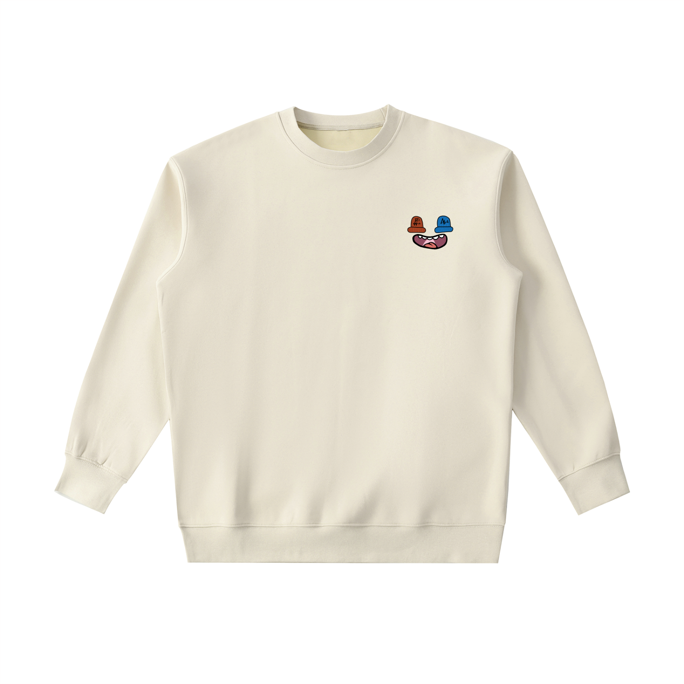 STRIKER SPLIT Heavyweight Crewneck Sweatshirt