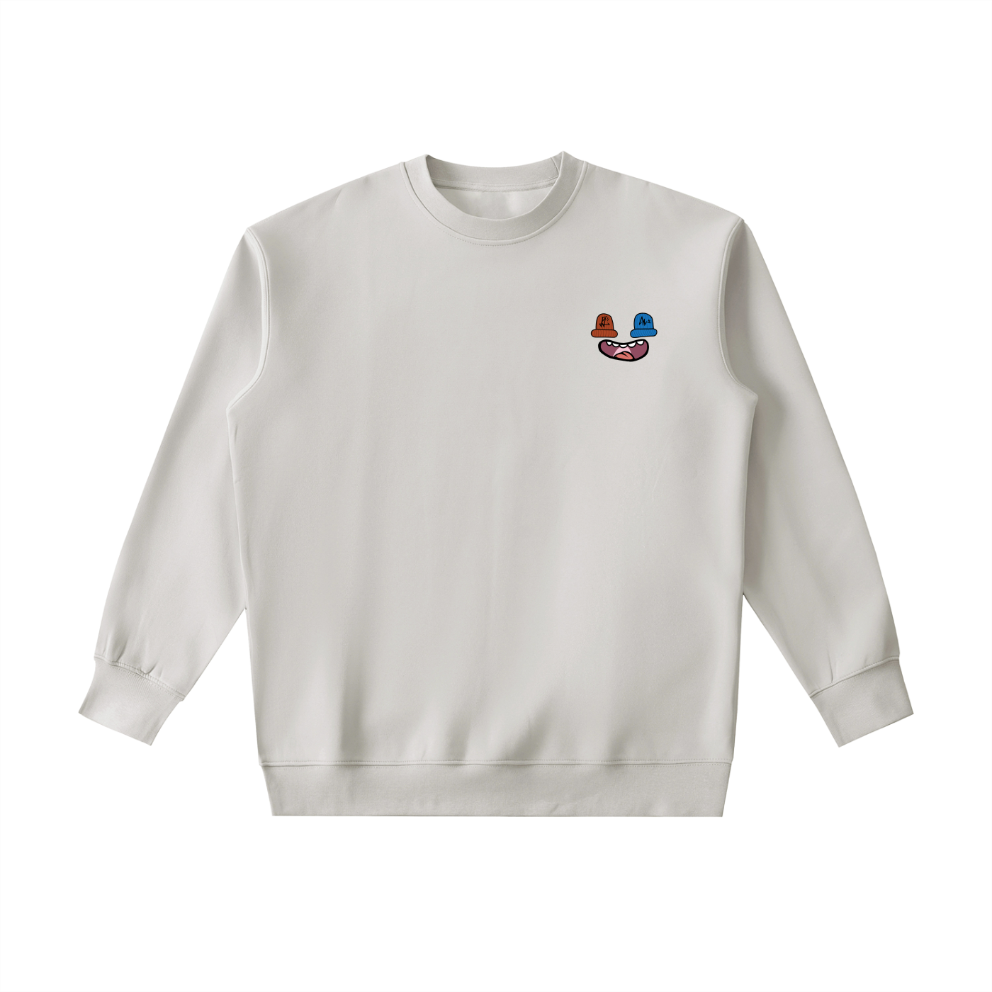 STRIKER SPLIT Heavyweight Crewneck Sweatshirt