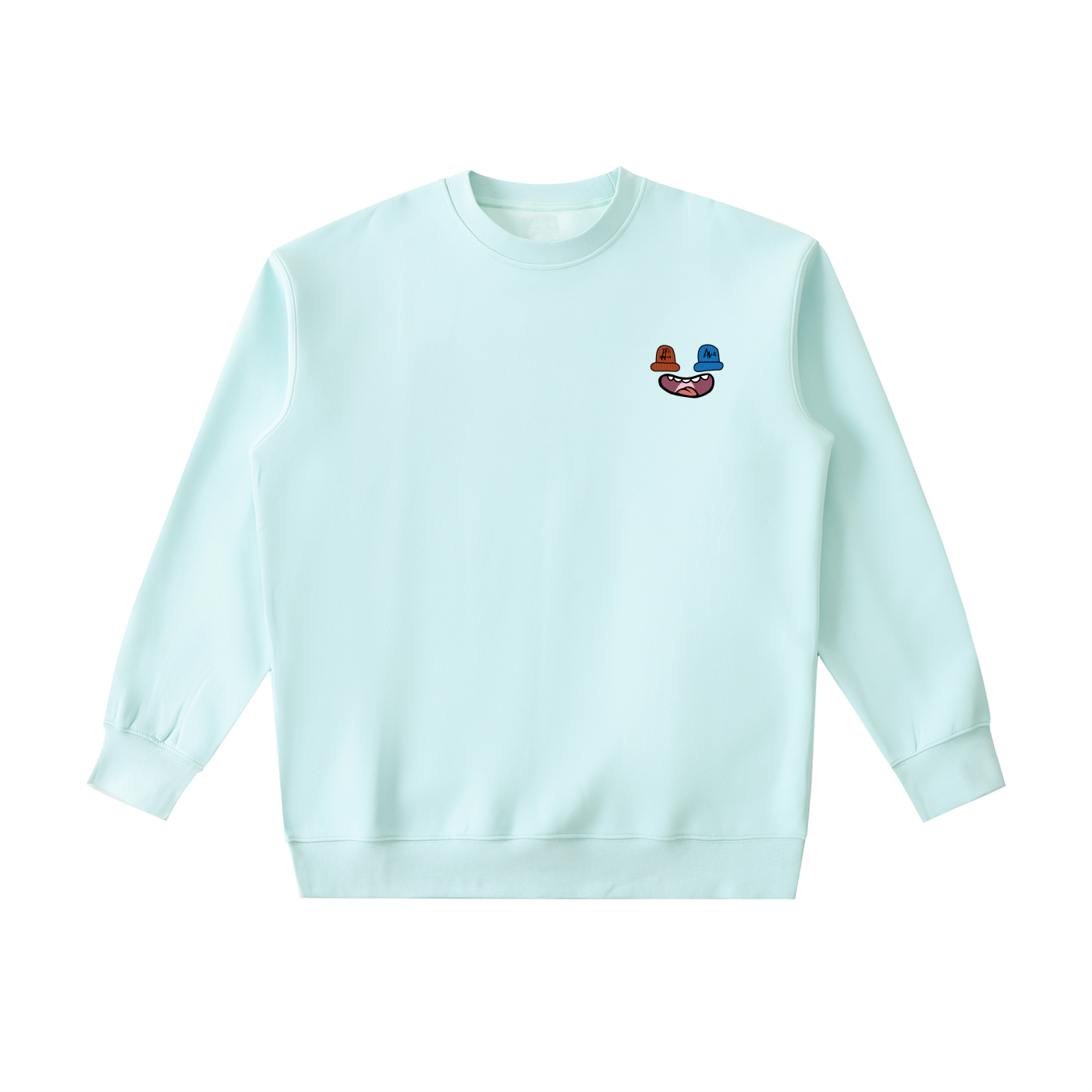 STRIKER SPLIT Heavyweight Crewneck Sweatshirt