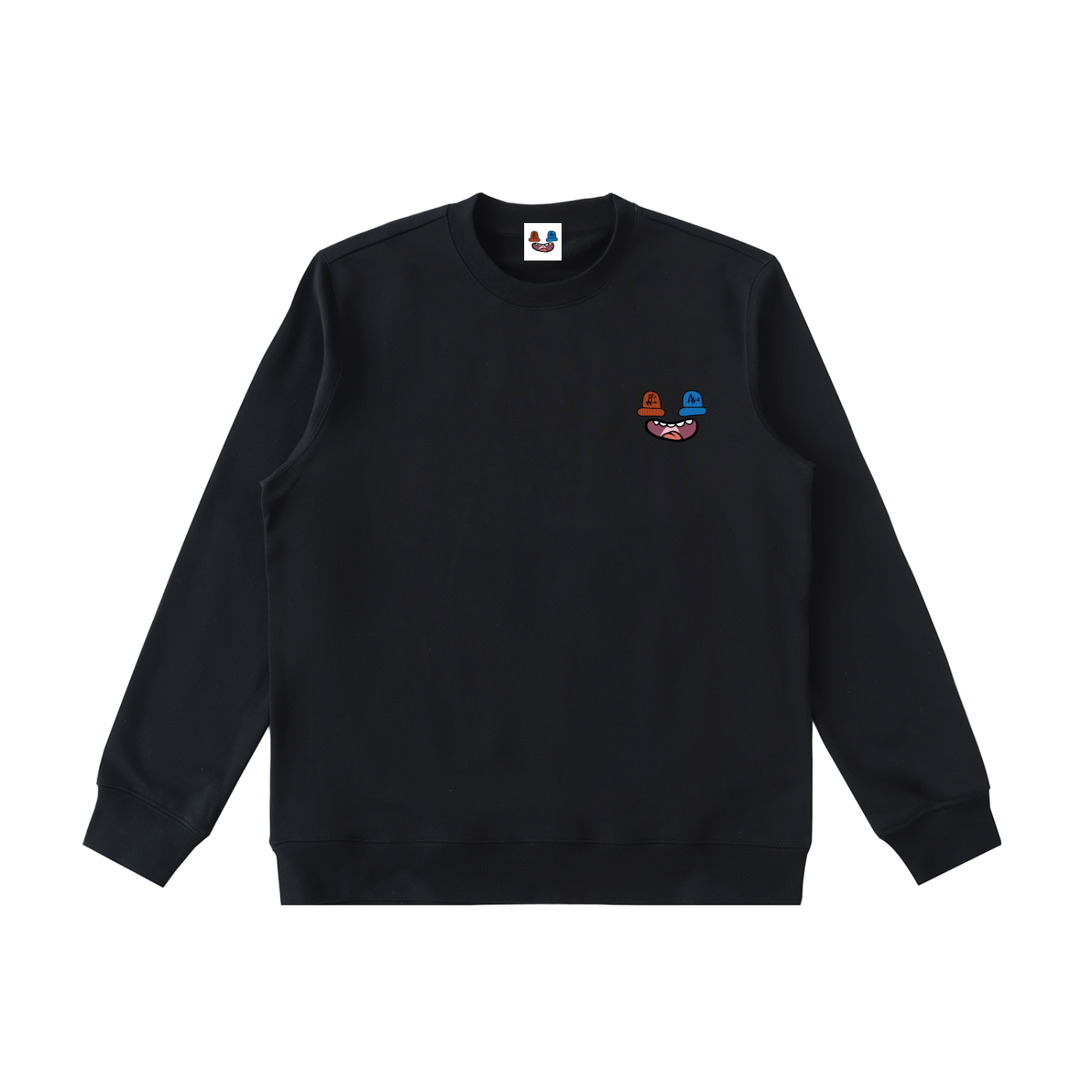 STRIKER SPLIT Crewneck Sweatshirt