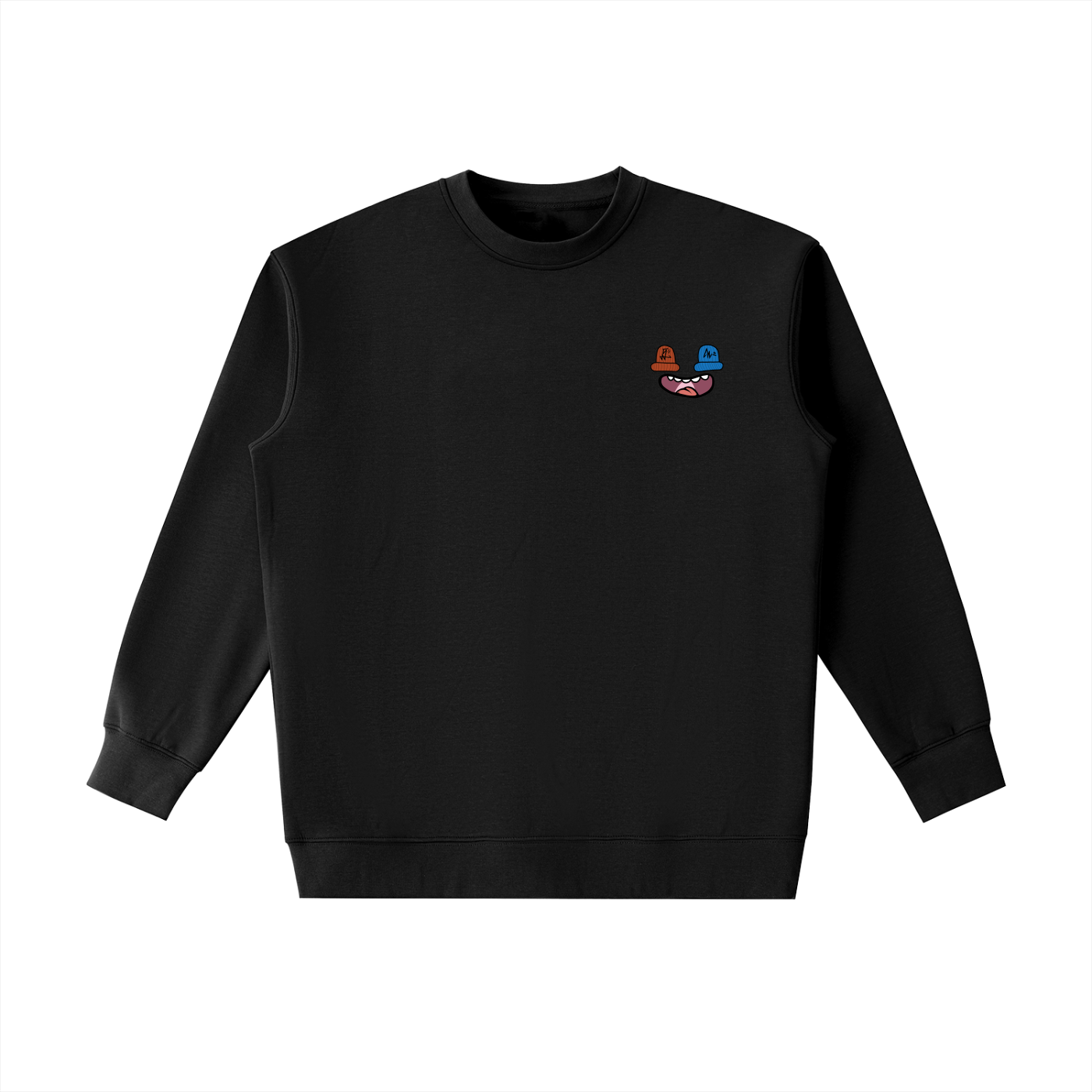 STRIKER SPLIT Heavyweight Crewneck Sweatshirt